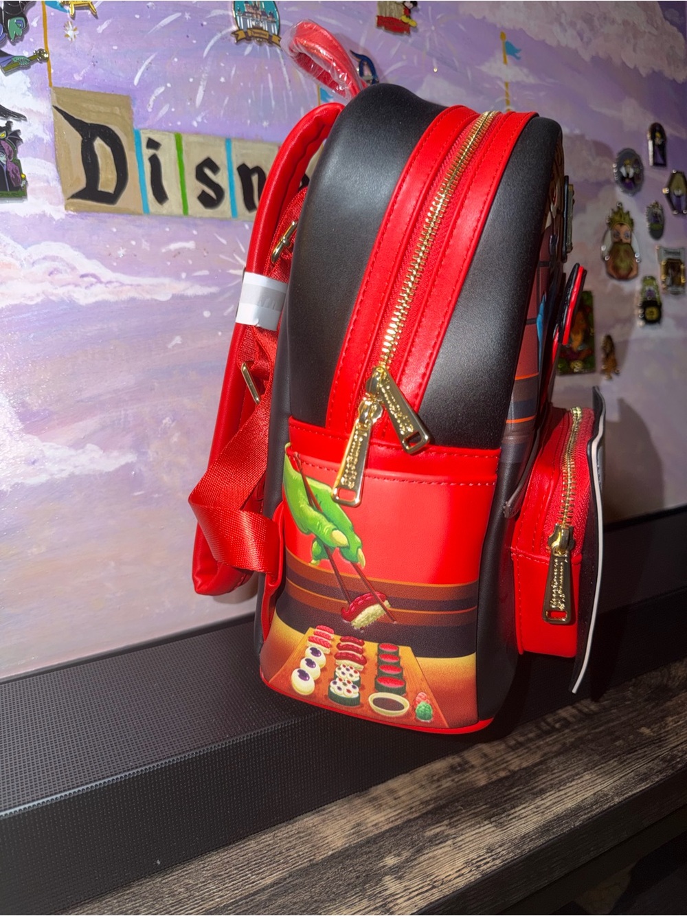 Loungefly Disney Monsters, Inc Mini Backpack - Picture 4 of 7